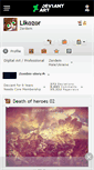 Mobile Screenshot of likozor.deviantart.com