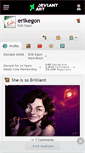 Mobile Screenshot of erikegon.deviantart.com