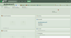 Desktop Screenshot of davidhenderson25.deviantart.com