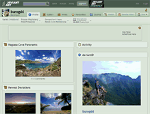 Tablet Screenshot of burogski.deviantart.com