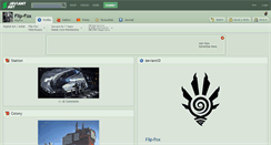 Desktop Screenshot of flip-fox.deviantart.com