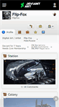 Mobile Screenshot of flip-fox.deviantart.com