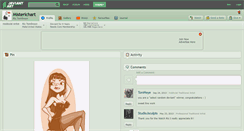 Desktop Screenshot of misterichart.deviantart.com