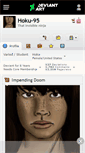 Mobile Screenshot of hoku-95.deviantart.com