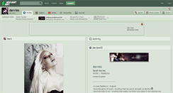 Desktop Screenshot of davvies.deviantart.com