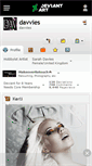 Mobile Screenshot of davvies.deviantart.com