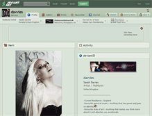 Tablet Screenshot of davvies.deviantart.com