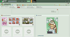 Desktop Screenshot of culdesackidz.deviantart.com