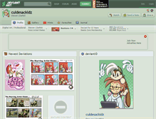 Tablet Screenshot of culdesackidz.deviantart.com