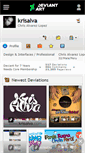 Mobile Screenshot of krisalva.deviantart.com