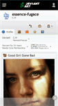 Mobile Screenshot of essence-fugace.deviantart.com