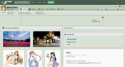 Desktop Screenshot of dannychoo.deviantart.com