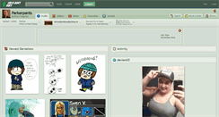 Desktop Screenshot of parkerpants.deviantart.com