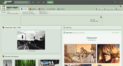 Desktop Screenshot of major-major.deviantart.com