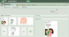 Desktop Screenshot of disinformed.deviantart.com