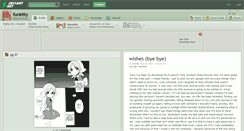 Desktop Screenshot of funkitty.deviantart.com