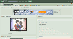 Desktop Screenshot of absolutely-jade.deviantart.com