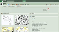 Desktop Screenshot of marulll.deviantart.com