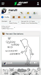 Mobile Screenshot of marulll.deviantart.com