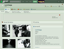 Tablet Screenshot of lord-dargo.deviantart.com