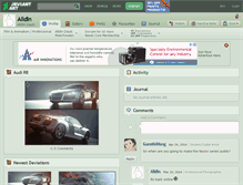 Tablet Screenshot of alldin.deviantart.com