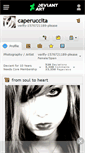 Mobile Screenshot of caperuccita.deviantart.com