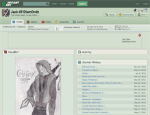 Tablet Screenshot of jack-0f-diam0ndz.deviantart.com