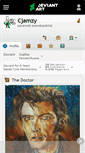 Mobile Screenshot of cjamzy.deviantart.com