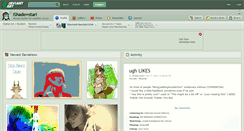 Desktop Screenshot of ishadowstari.deviantart.com