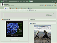 Tablet Screenshot of froboyx.deviantart.com