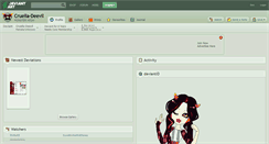 Desktop Screenshot of cruella-deevil.deviantart.com