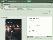 Tablet Screenshot of lanmeimeia.deviantart.com