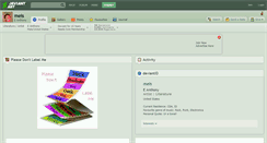 Desktop Screenshot of meis.deviantart.com