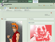 Tablet Screenshot of don-guillotine.deviantart.com