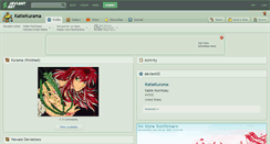 Desktop Screenshot of katiekurama.deviantart.com