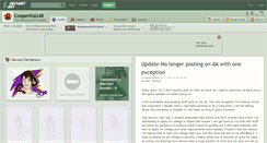 Desktop Screenshot of cooperkid248.deviantart.com