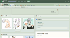 Desktop Screenshot of ginhitsu.deviantart.com
