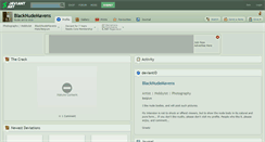 Desktop Screenshot of blacknudemavens.deviantart.com