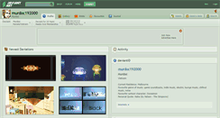 Desktop Screenshot of murdoc192000.deviantart.com