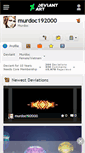 Mobile Screenshot of murdoc192000.deviantart.com