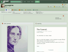 Tablet Screenshot of powergirl46.deviantart.com