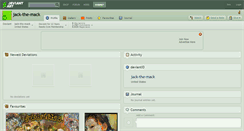 Desktop Screenshot of jack-the-mack.deviantart.com