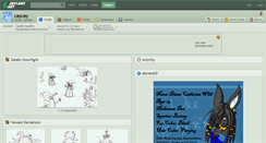 Desktop Screenshot of caycay.deviantart.com