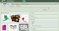 Desktop Screenshot of nedano.deviantart.com