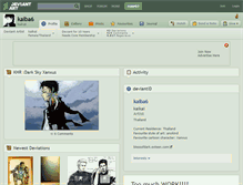 Tablet Screenshot of kaiba6.deviantart.com