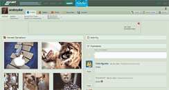 Desktop Screenshot of andreykor.deviantart.com