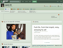 Tablet Screenshot of captain-e0.deviantart.com