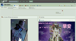 Desktop Screenshot of hakushaku.deviantart.com