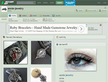 Tablet Screenshot of annie-jewelry.deviantart.com
