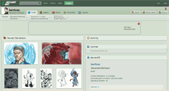 Desktop Screenshot of benhoss.deviantart.com